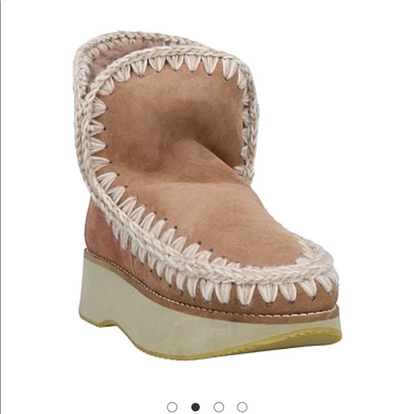 Mou Running Eskimo 18 Brown Boots - Picture 3 of 9